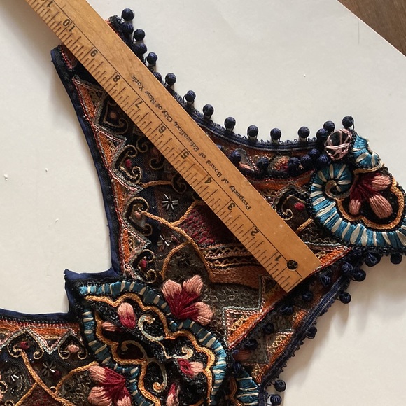 Vintage Antique handmade cropped bolero vest top - Picture 16 of 16